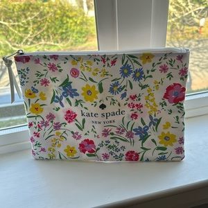 Kate Spade New England Floral Makeup Pouch